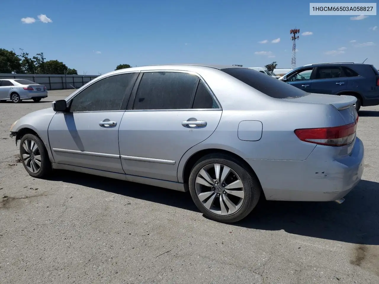 2003 Honda Accord Ex VIN: 1HGCM66503A058827 Lot: 57183375
