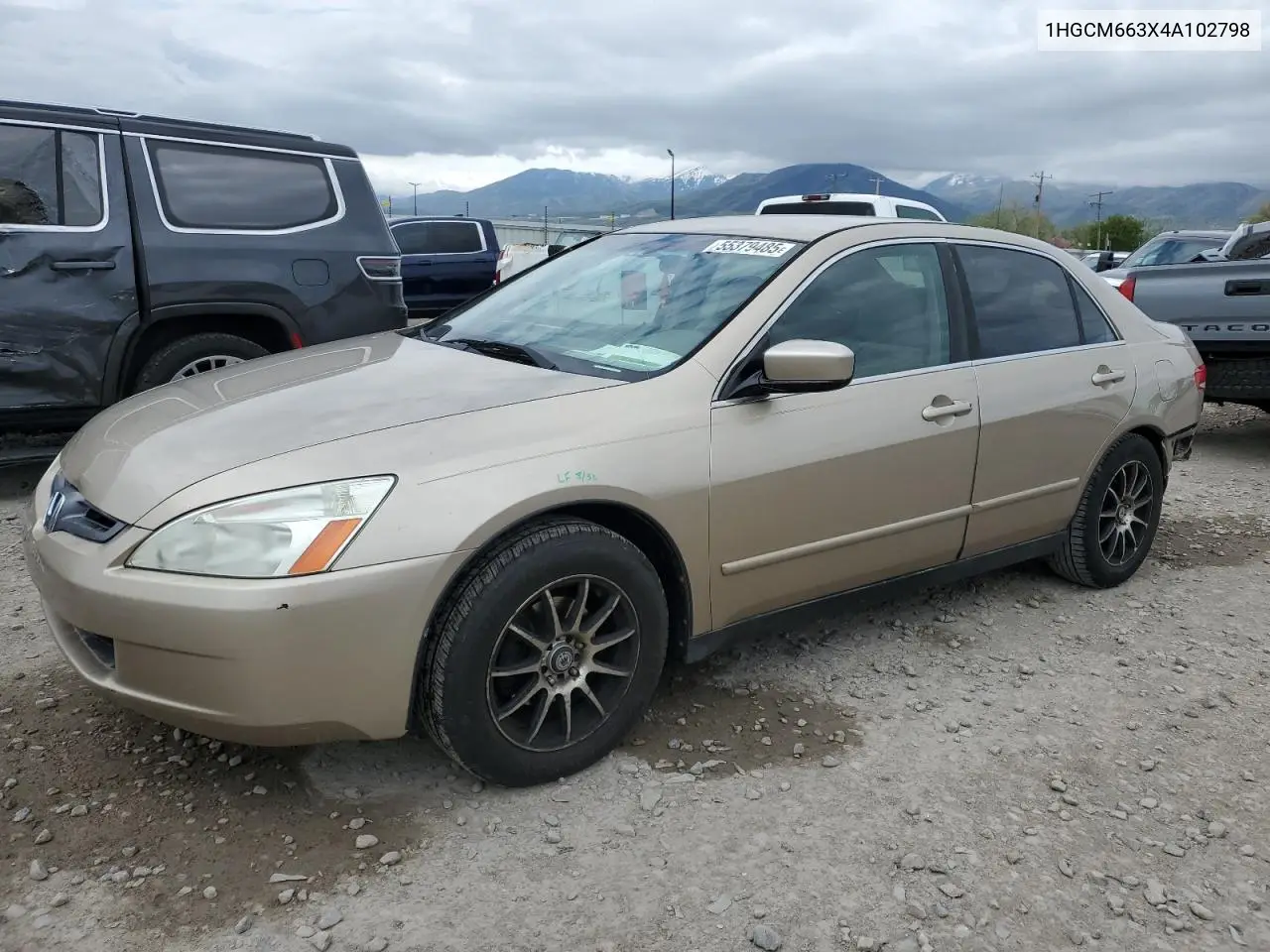 2004 Honda Accord Lx VIN: 1HGCM663X4A102798 Lot: 55379485