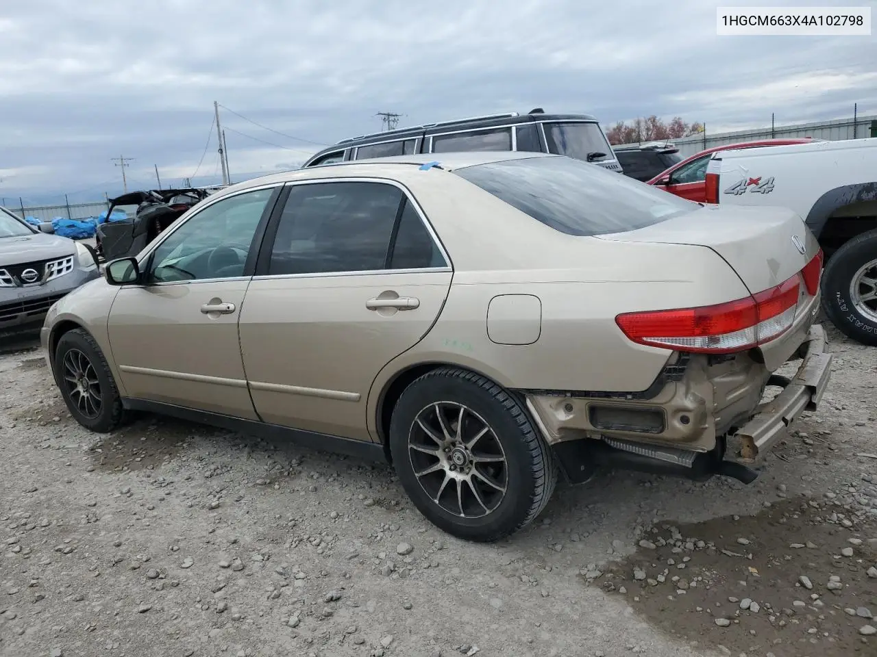 2004 Honda Accord Lx VIN: 1HGCM663X4A102798 Lot: 55379485