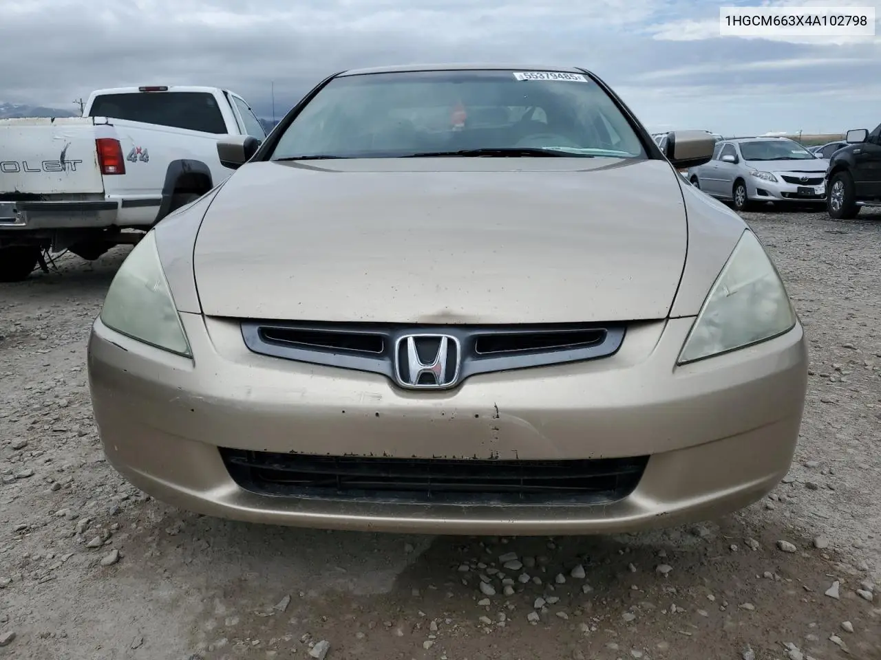 2004 Honda Accord Lx VIN: 1HGCM663X4A102798 Lot: 55379485