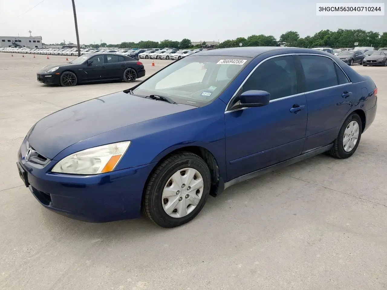 2004 Honda Accord Lx VIN: 3HGCM56304G710244 Lot: 56694255
