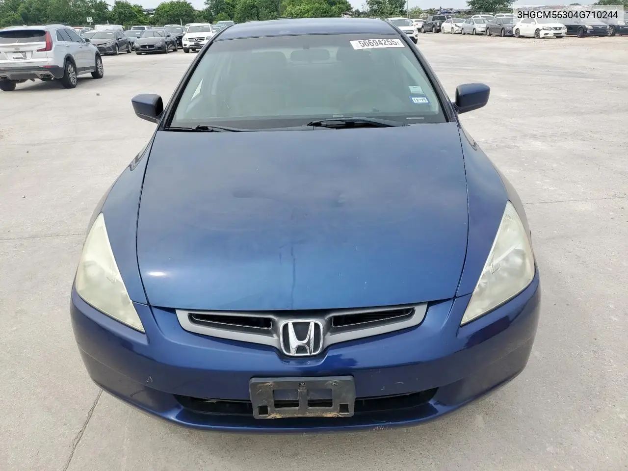 2004 Honda Accord Lx VIN: 3HGCM56304G710244 Lot: 56694255