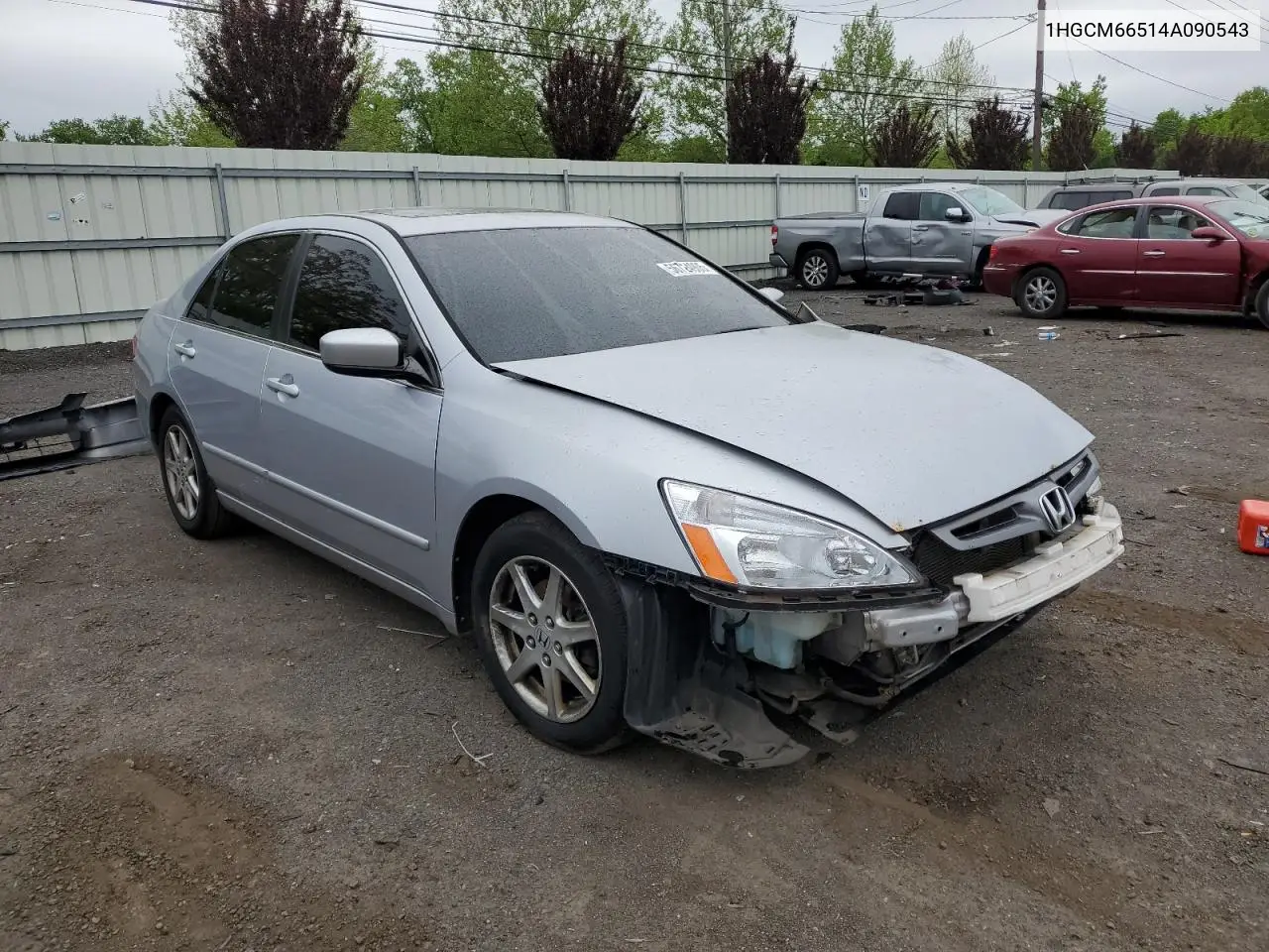 2004 Honda Accord Ex VIN: 1HGCM66514A090543 Lot: 56724905