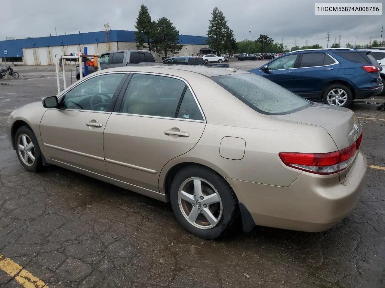 2004 Honda Accord Ex VIN: 1HGCM56874A008786 Lot: 56865065