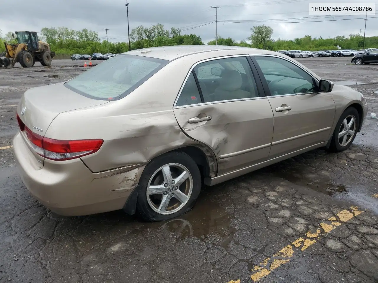2004 Honda Accord Ex VIN: 1HGCM56874A008786 Lot: 56865065
