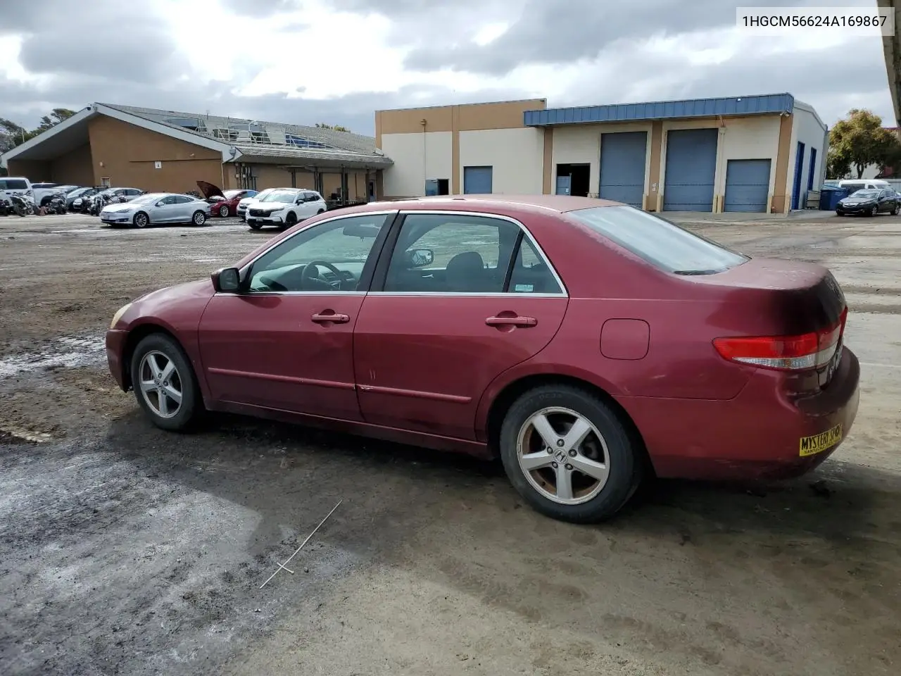 2004 Honda Accord Ex VIN: 1HGCM56624A169867 Lot: 57039735