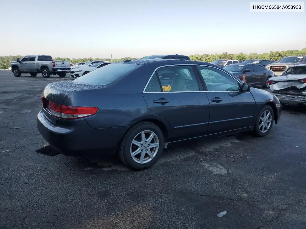 2004 Honda Accord Ex VIN: 1HGCM66584A058933 Lot: 57110405