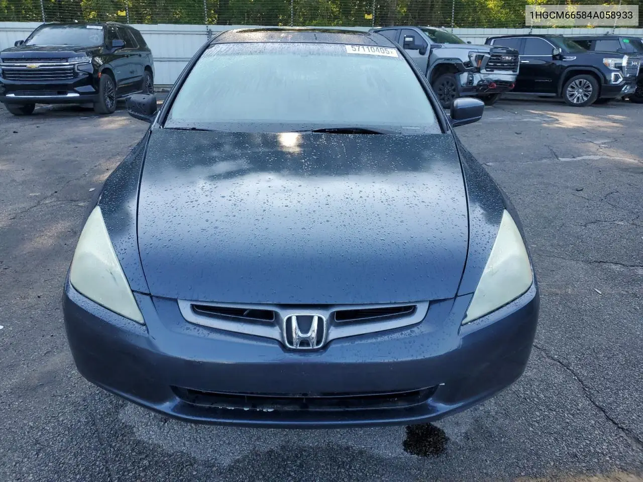2004 Honda Accord Ex VIN: 1HGCM66584A058933 Lot: 57110405