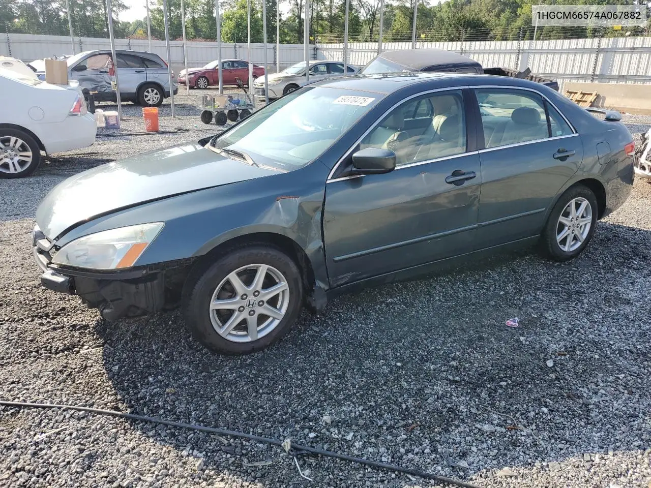 2004 Honda Accord Ex VIN: 1HGCM66574A067882 Lot: 59370475