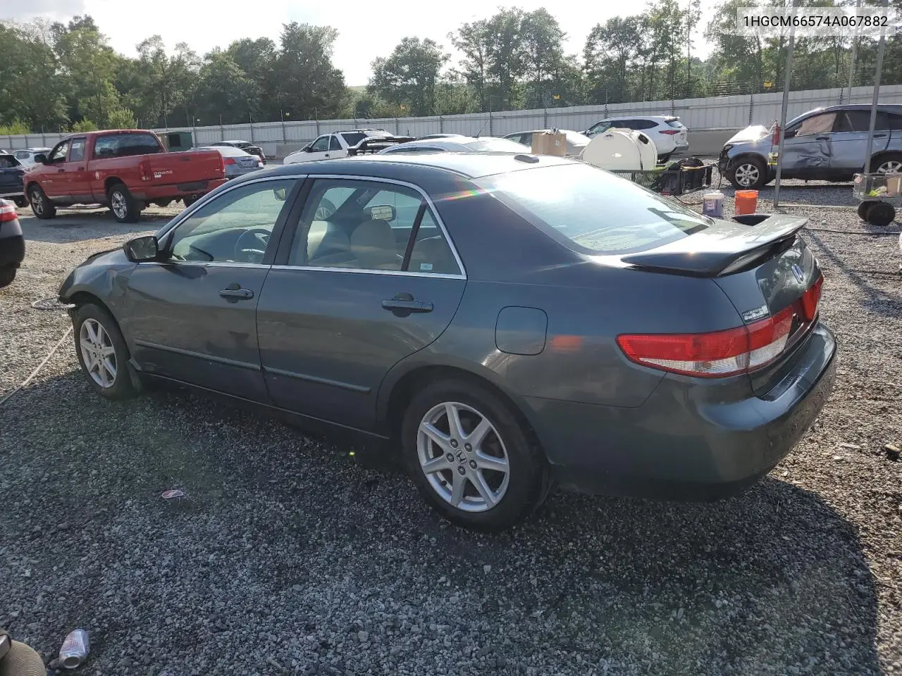 2004 Honda Accord Ex VIN: 1HGCM66574A067882 Lot: 59370475