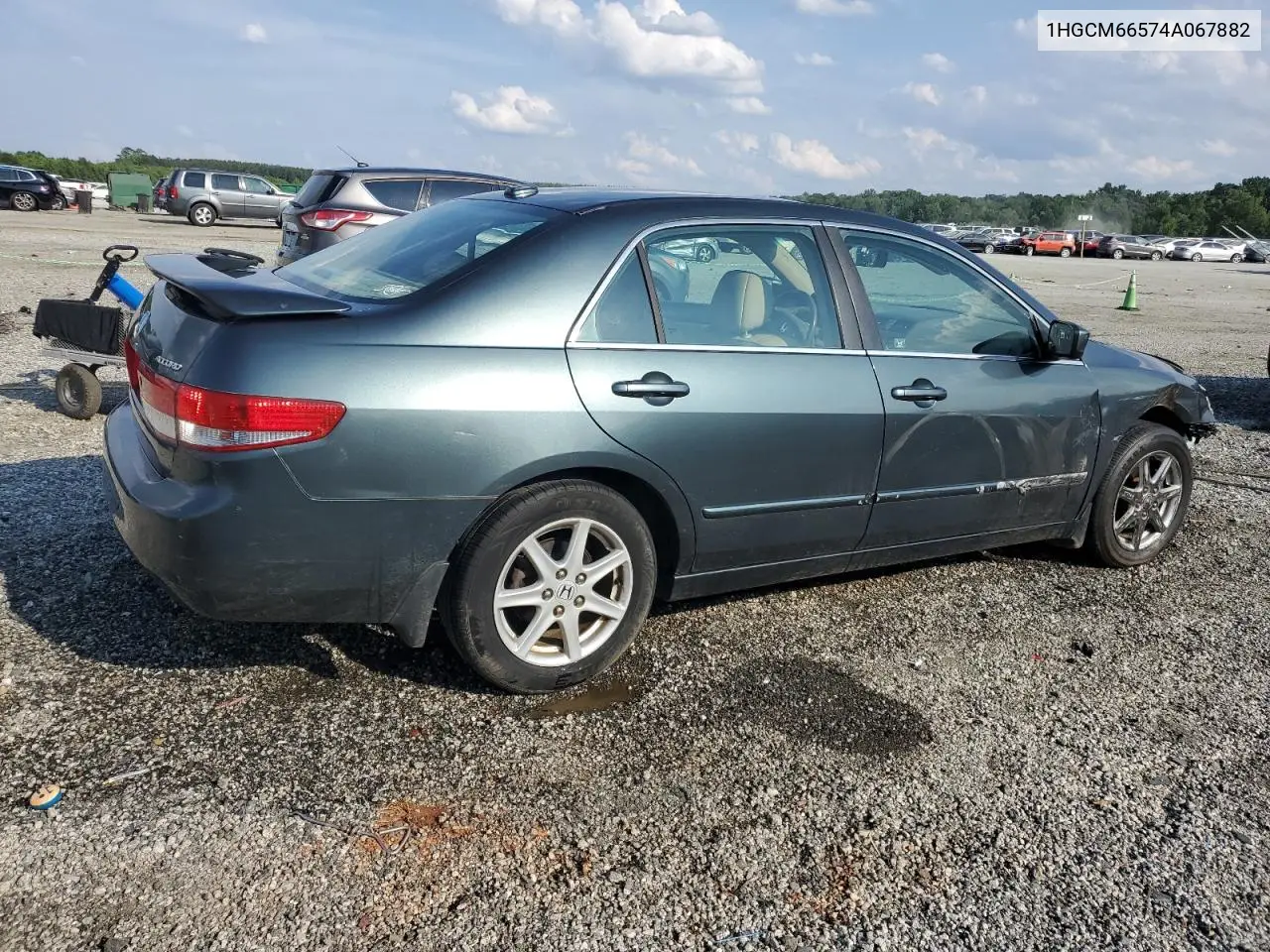 2004 Honda Accord Ex VIN: 1HGCM66574A067882 Lot: 59370475