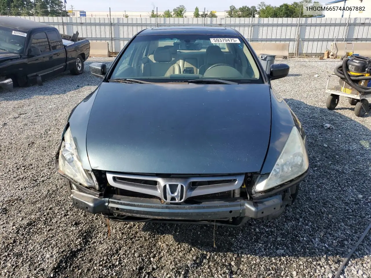2004 Honda Accord Ex VIN: 1HGCM66574A067882 Lot: 59370475