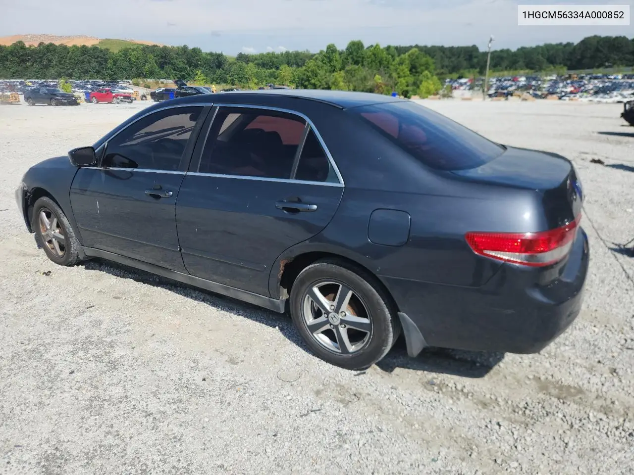 2004 Honda Accord Lx VIN: 1HGCM56334A000852 Lot: 61375675