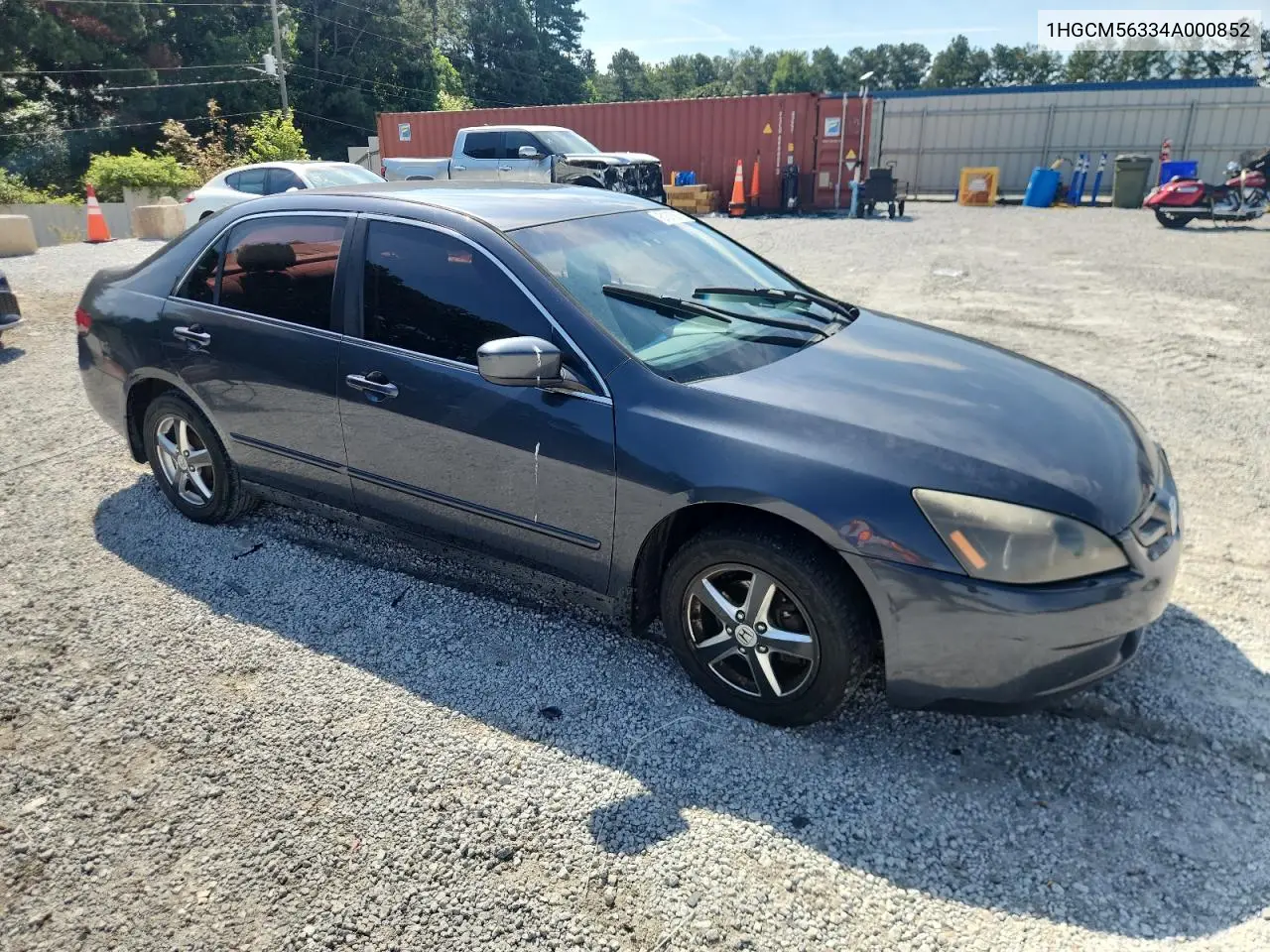 2004 Honda Accord Lx VIN: 1HGCM56334A000852 Lot: 61375675