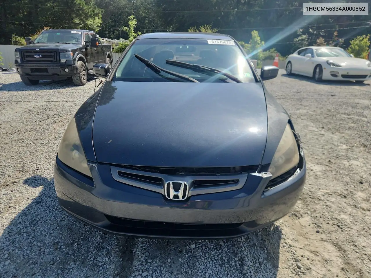 2004 Honda Accord Lx VIN: 1HGCM56334A000852 Lot: 61375675