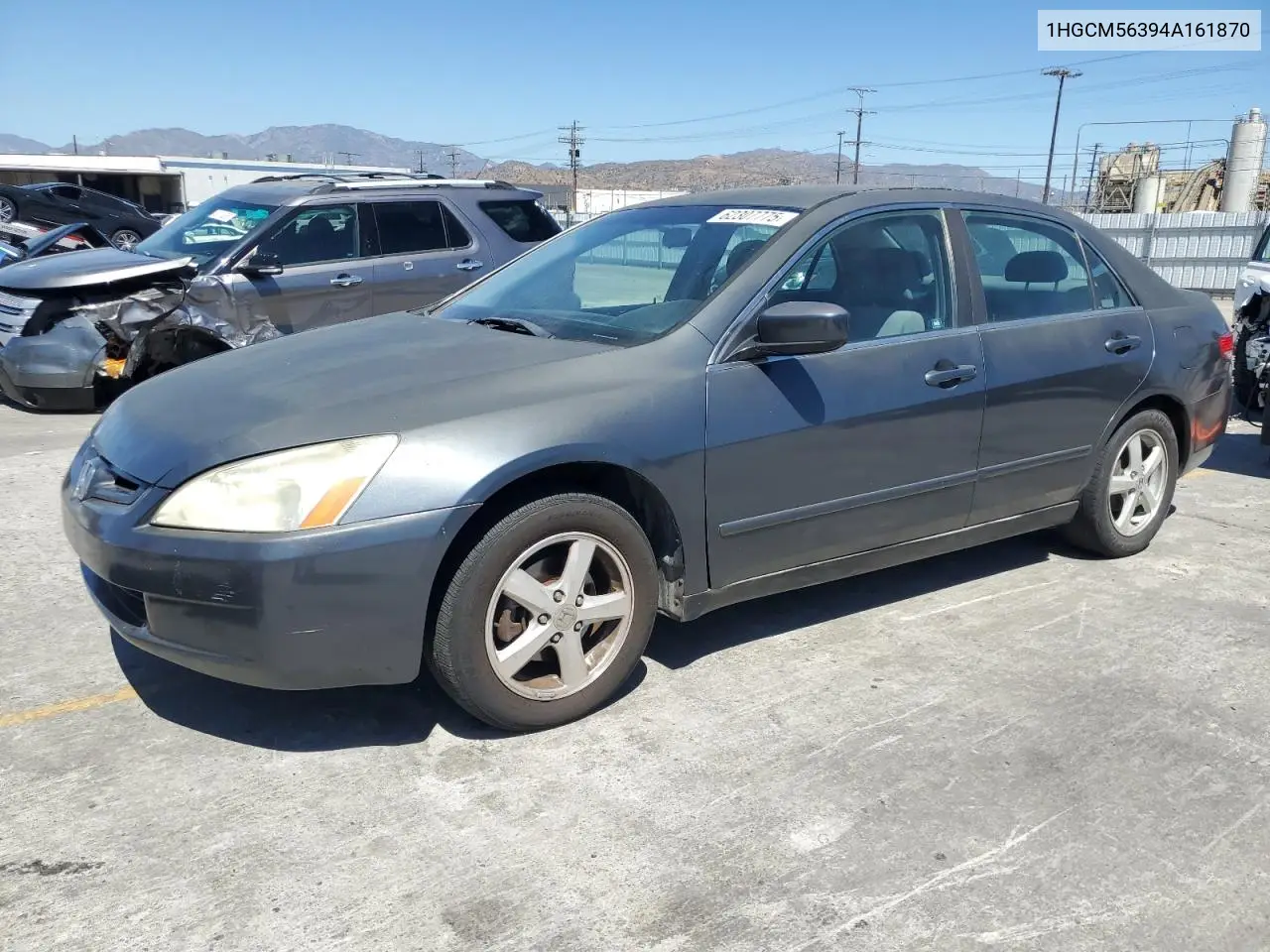 2004 Honda Accord Lx VIN: 1HGCM56394A161870 Lot: 62307775