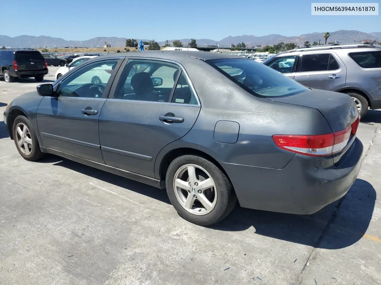 2004 Honda Accord Lx VIN: 1HGCM56394A161870 Lot: 62307775