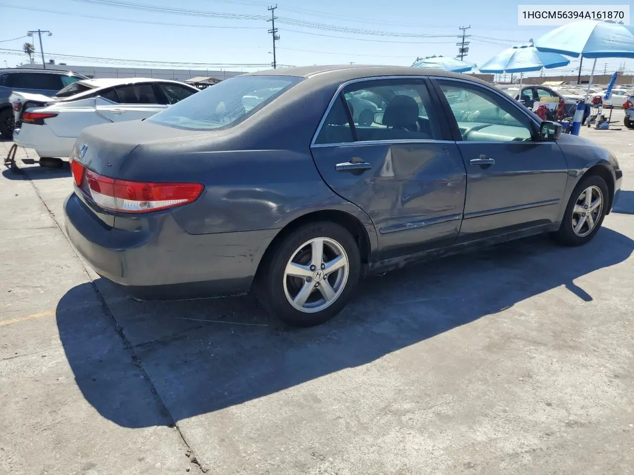 2004 Honda Accord Lx VIN: 1HGCM56394A161870 Lot: 62307775