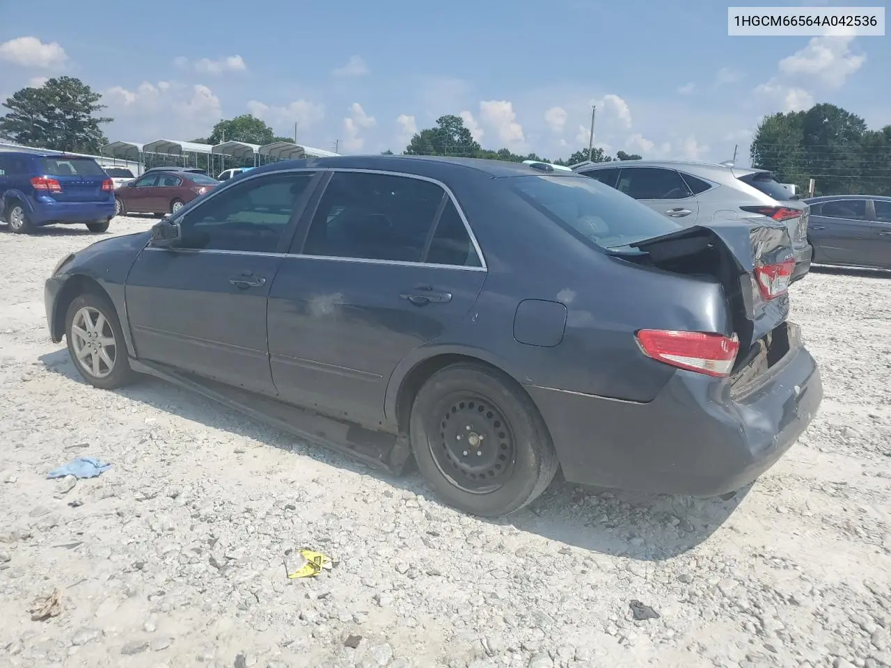 2004 Honda Accord Ex VIN: 1HGCM66564A042536 Lot: 62340495