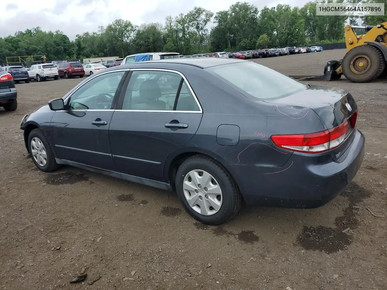 2004 Honda Accord Lx VIN: 1HGCM56464A157896 Lot: 62463545