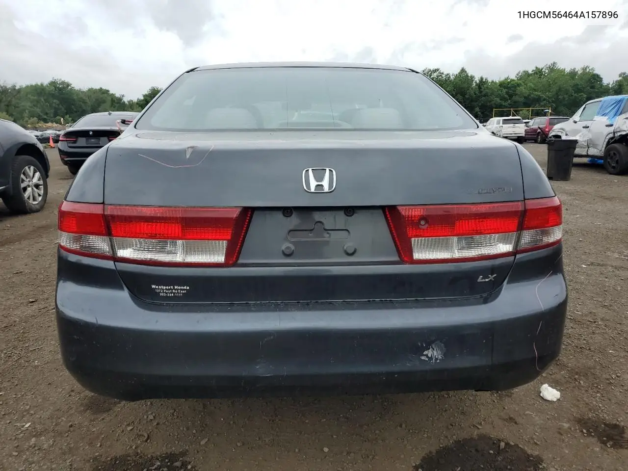 2004 Honda Accord Lx VIN: 1HGCM56464A157896 Lot: 62463545