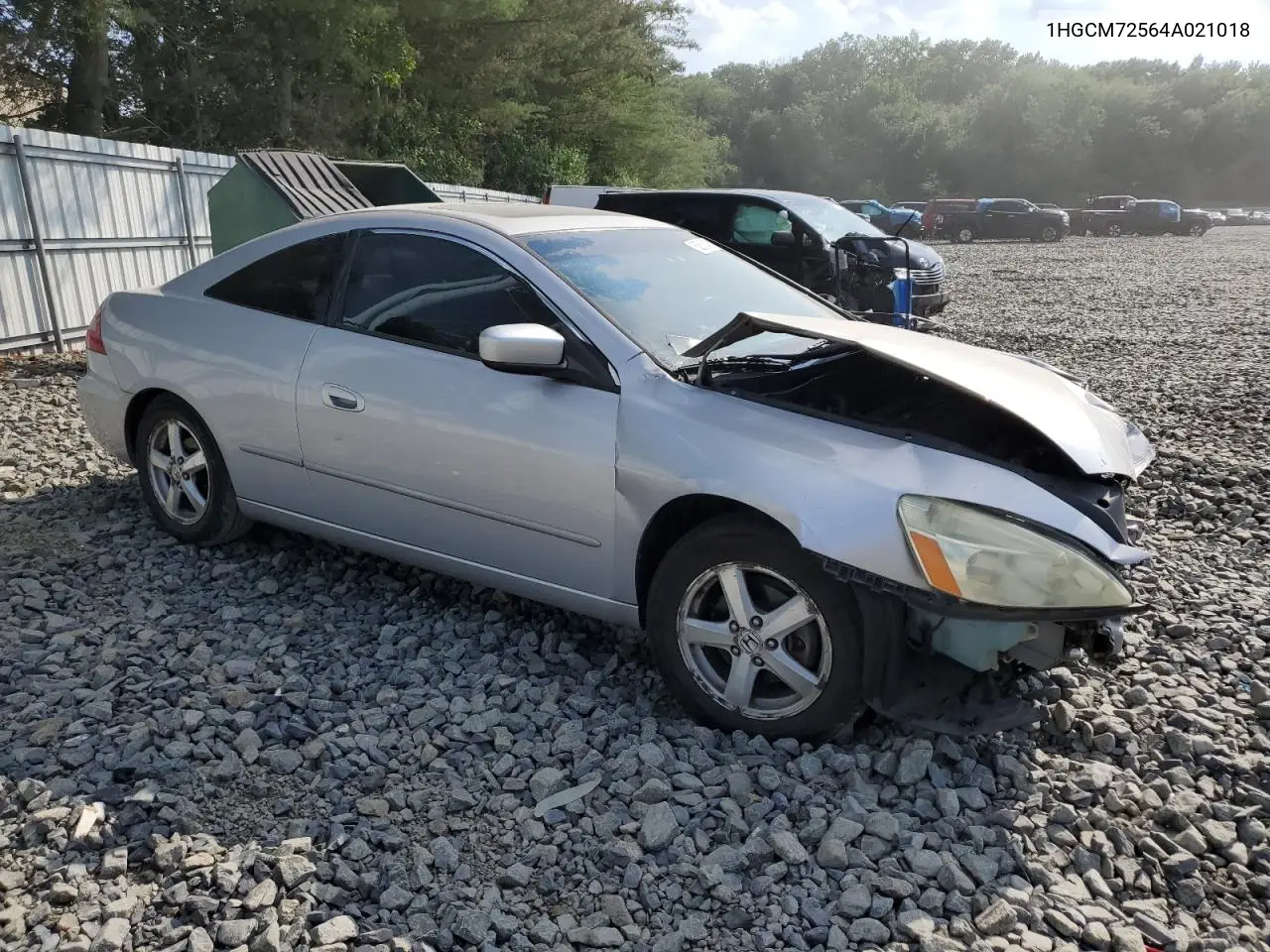 2004 Honda Accord Ex VIN: 1HGCM72564A021018 Lot: 62515425