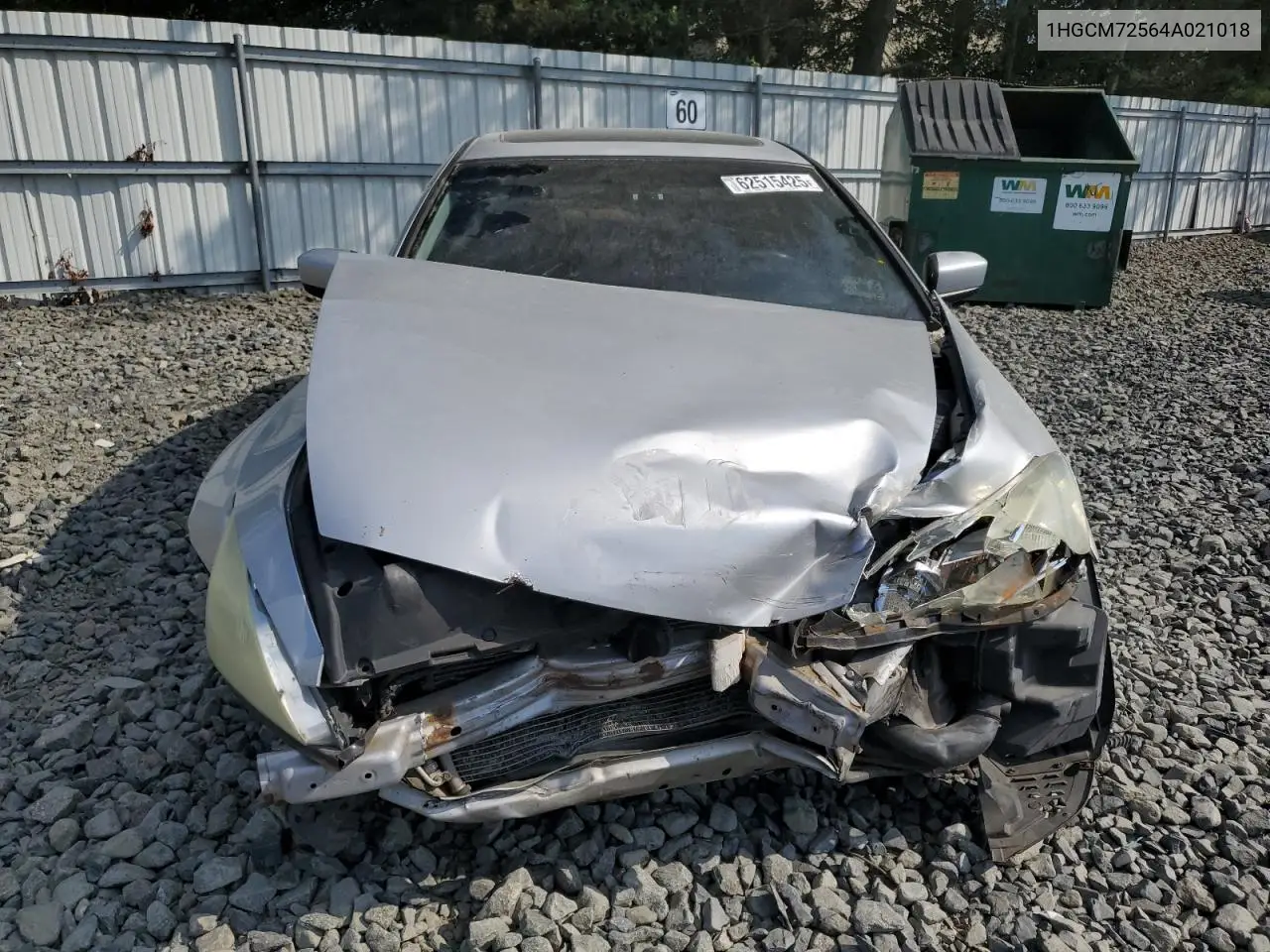 2004 Honda Accord Ex VIN: 1HGCM72564A021018 Lot: 62515425
