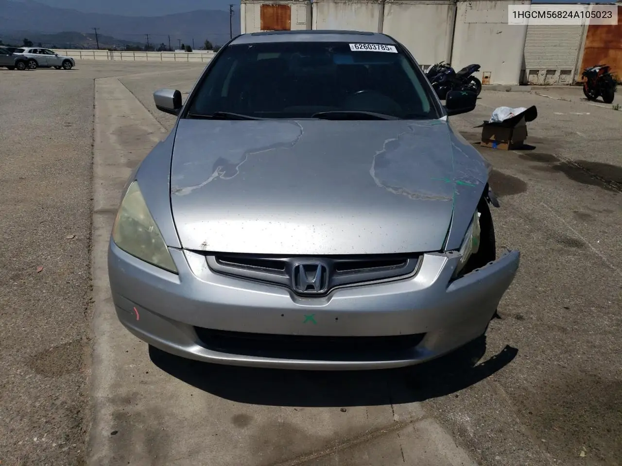 2004 Honda Accord Ex VIN: 1HGCM56824A105023 Lot: 62603785