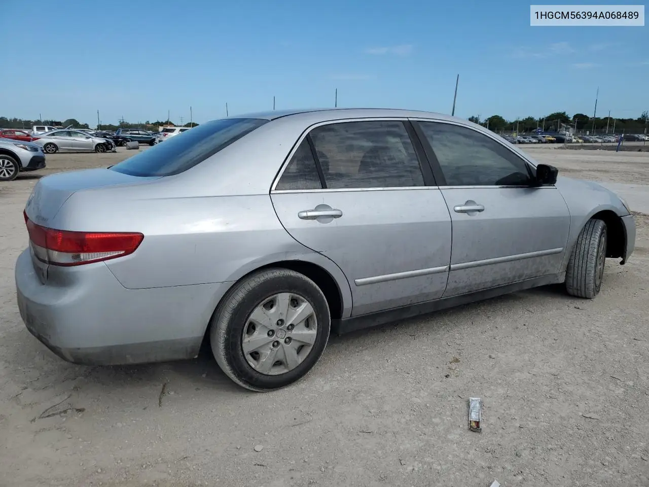 2004 Honda Accord Lx VIN: 1HGCM56394A068489 Lot: 62748665