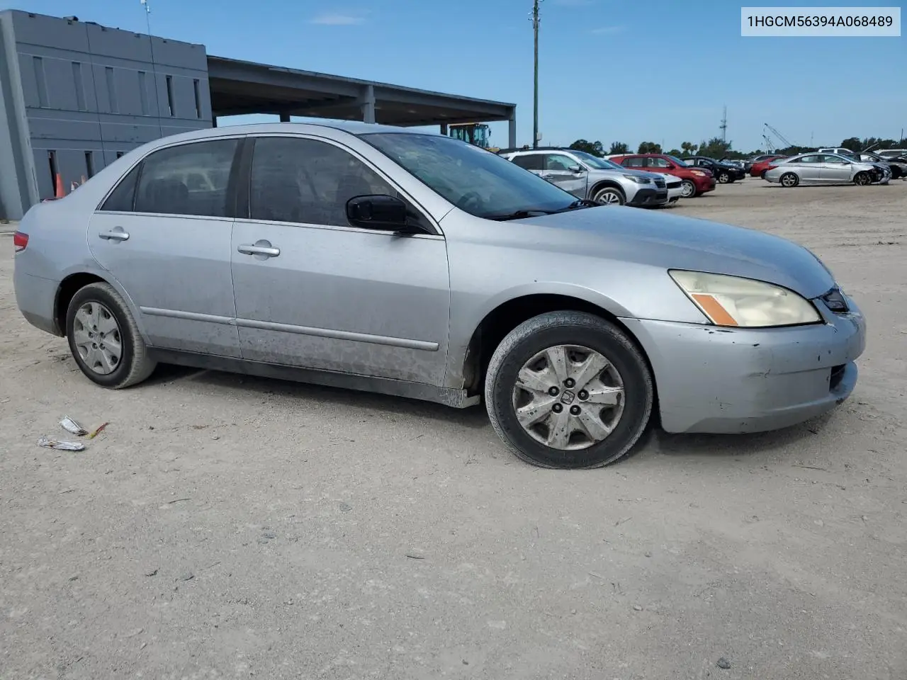 2004 Honda Accord Lx VIN: 1HGCM56394A068489 Lot: 62748665
