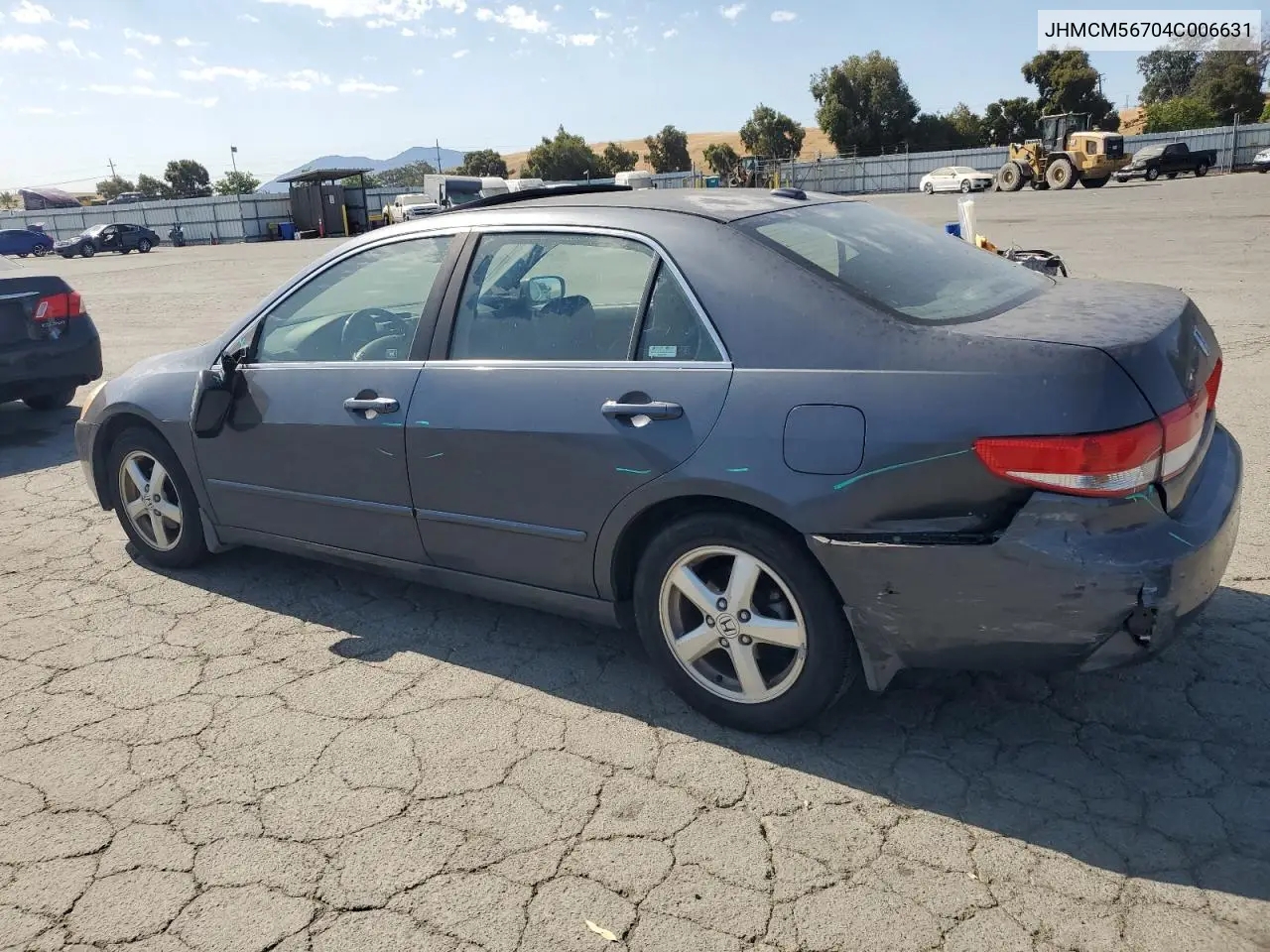 2004 Honda Accord Ex VIN: JHMCM56704C006631 Lot: 62773145