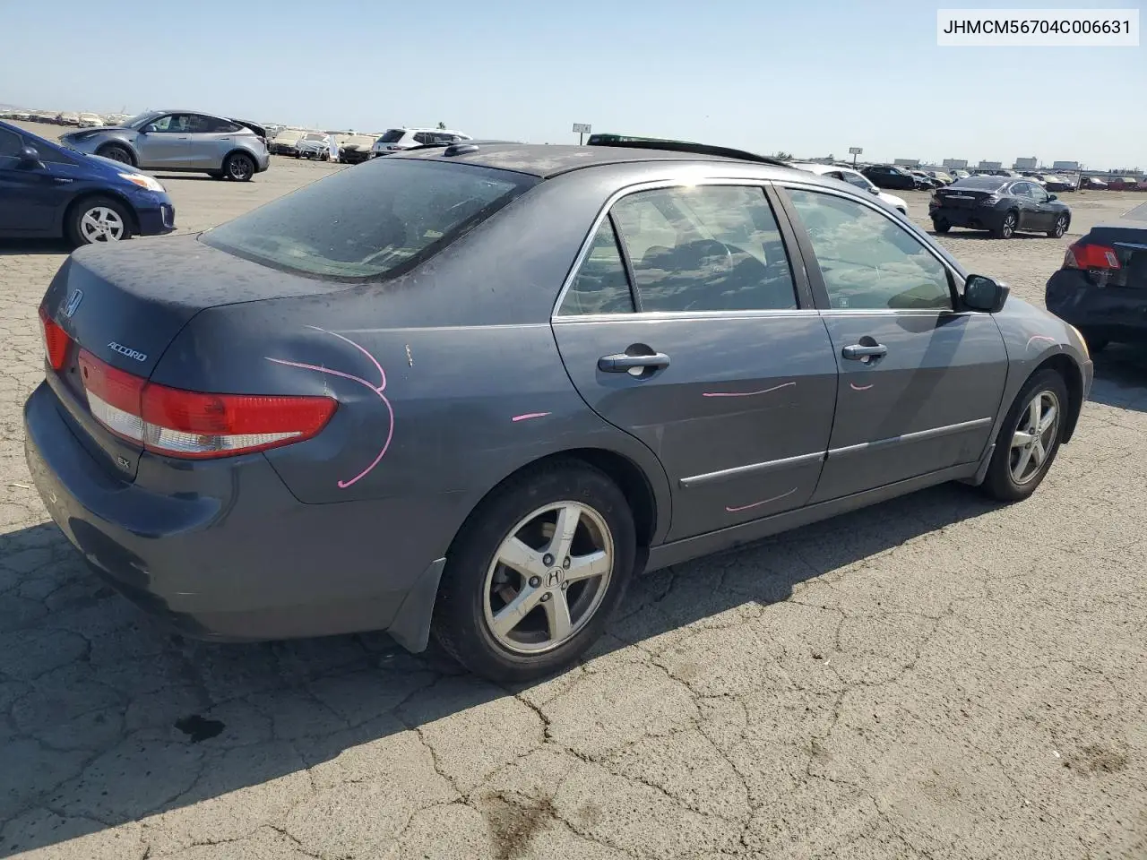 2004 Honda Accord Ex VIN: JHMCM56704C006631 Lot: 62773145