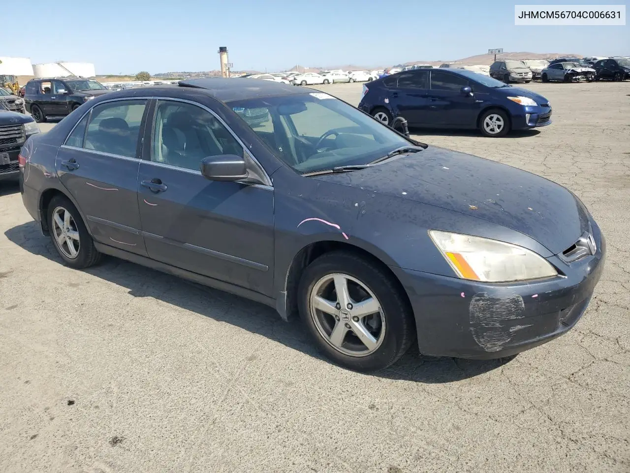 2004 Honda Accord Ex VIN: JHMCM56704C006631 Lot: 62773145
