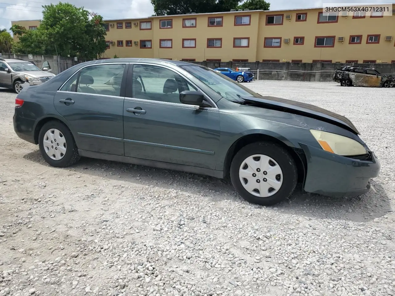 2004 Honda Accord Lx VIN: 3HGCM563X4G712311 Lot: 62831715