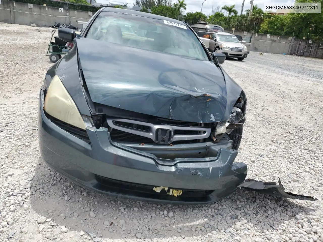 2004 Honda Accord Lx VIN: 3HGCM563X4G712311 Lot: 62831715