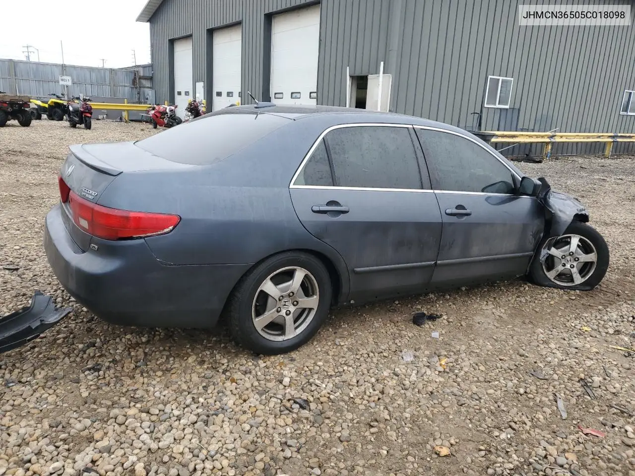 2005 Honda Accord Hybrid VIN: JHMCN36505C018098 Lot: 43337825