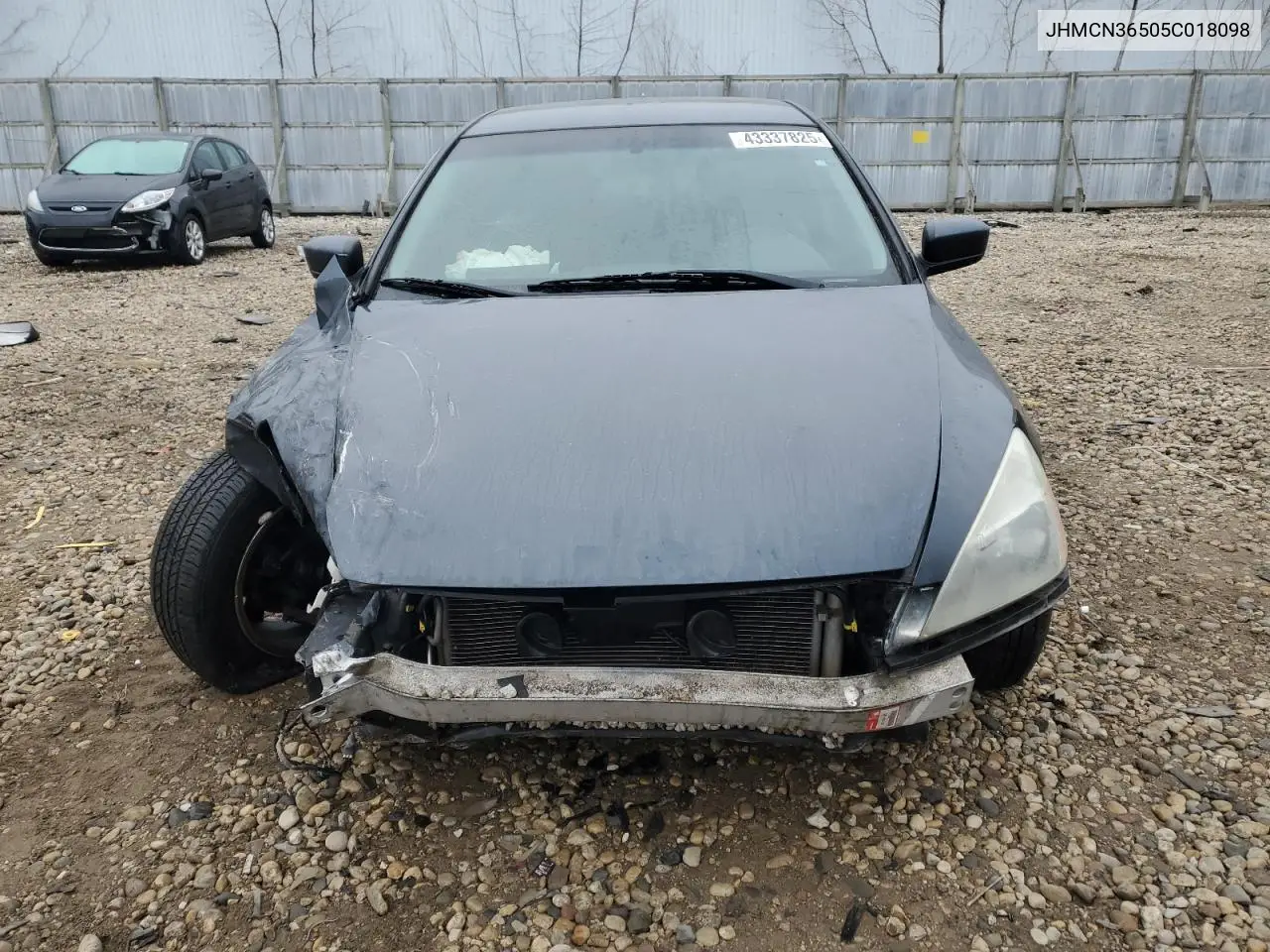 2005 Honda Accord Hybrid VIN: JHMCN36505C018098 Lot: 43337825