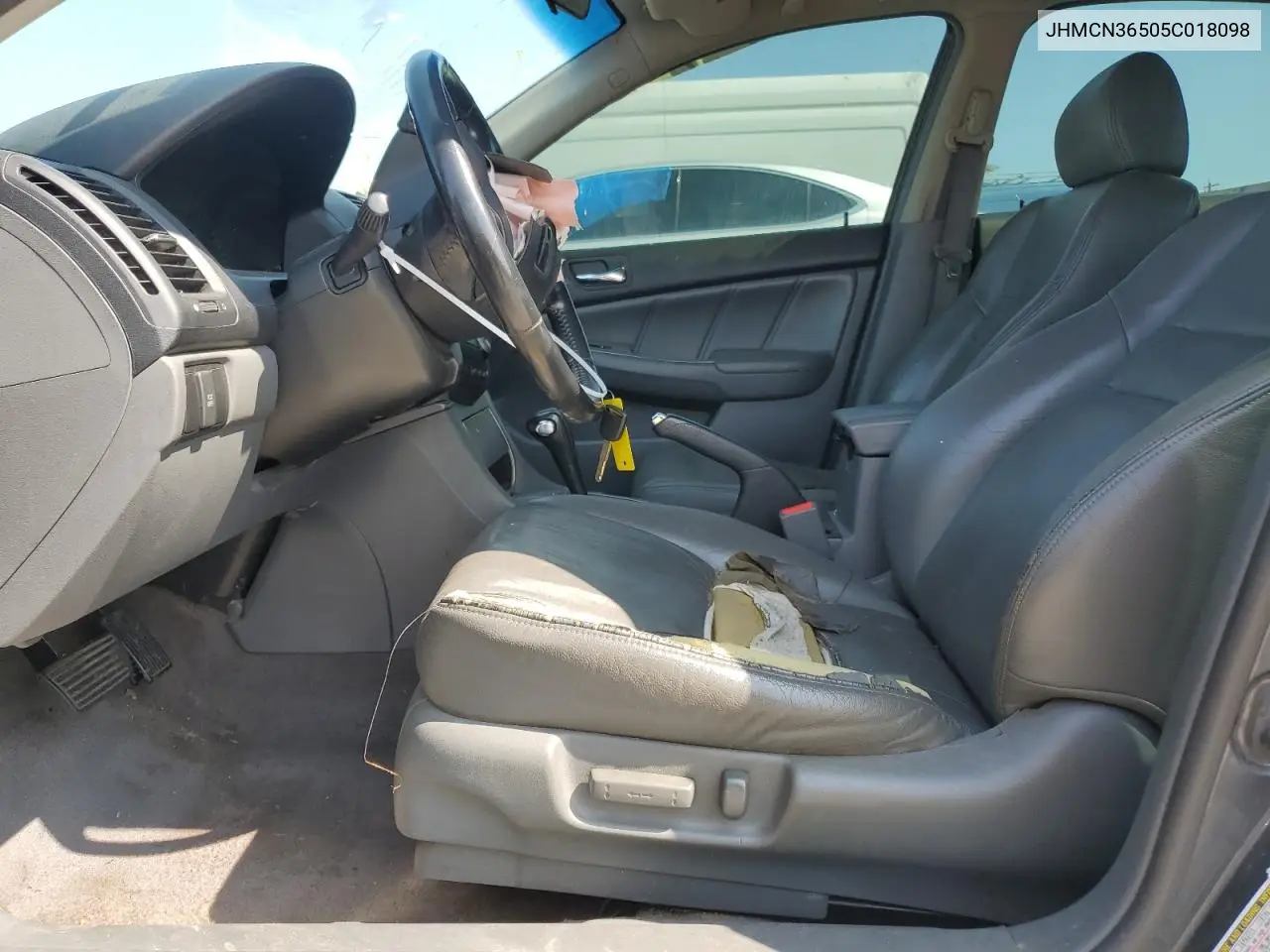2005 Honda Accord Hybrid VIN: JHMCN36505C018098 Lot: 43337825
