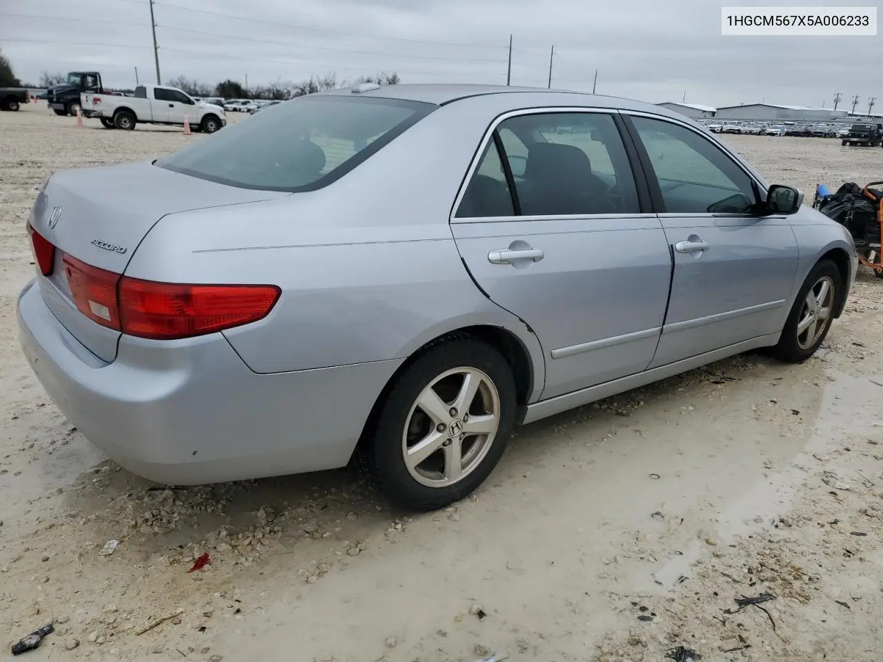 2005 Honda Accord Ex VIN: 1HGCM567X5A006233 Lot: 44999205