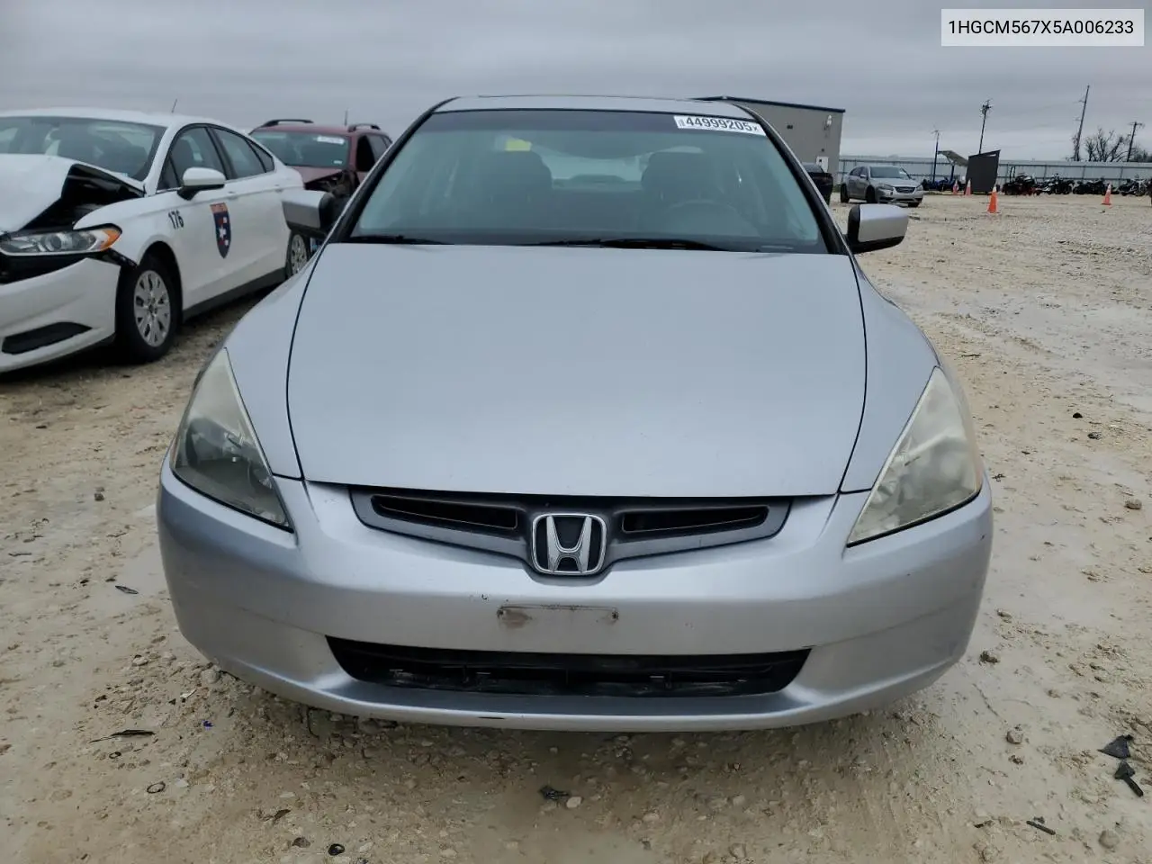 2005 Honda Accord Ex VIN: 1HGCM567X5A006233 Lot: 44999205