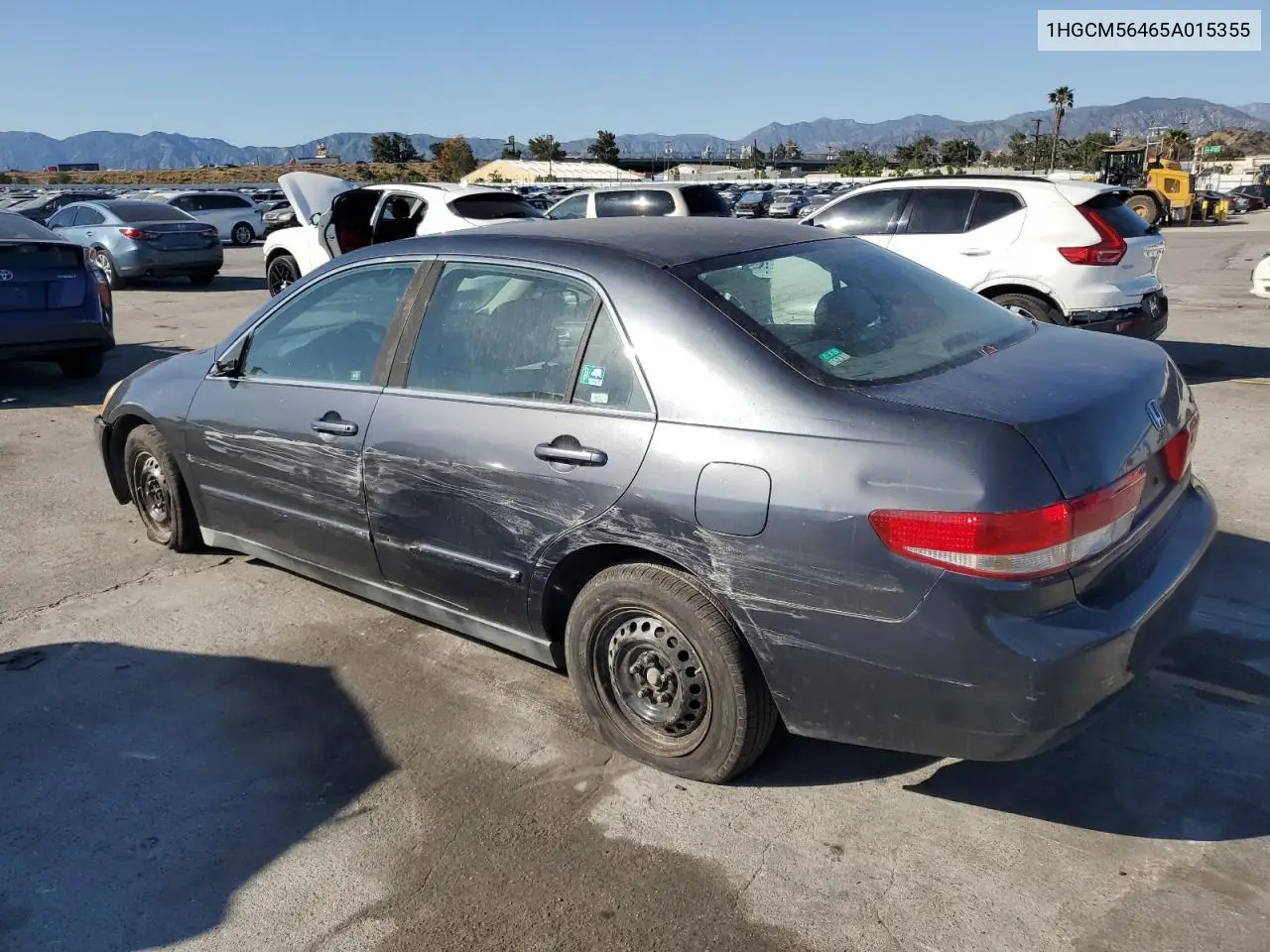 2005 Honda Accord Lx VIN: 1HGCM56465A015355 Lot: 48849255