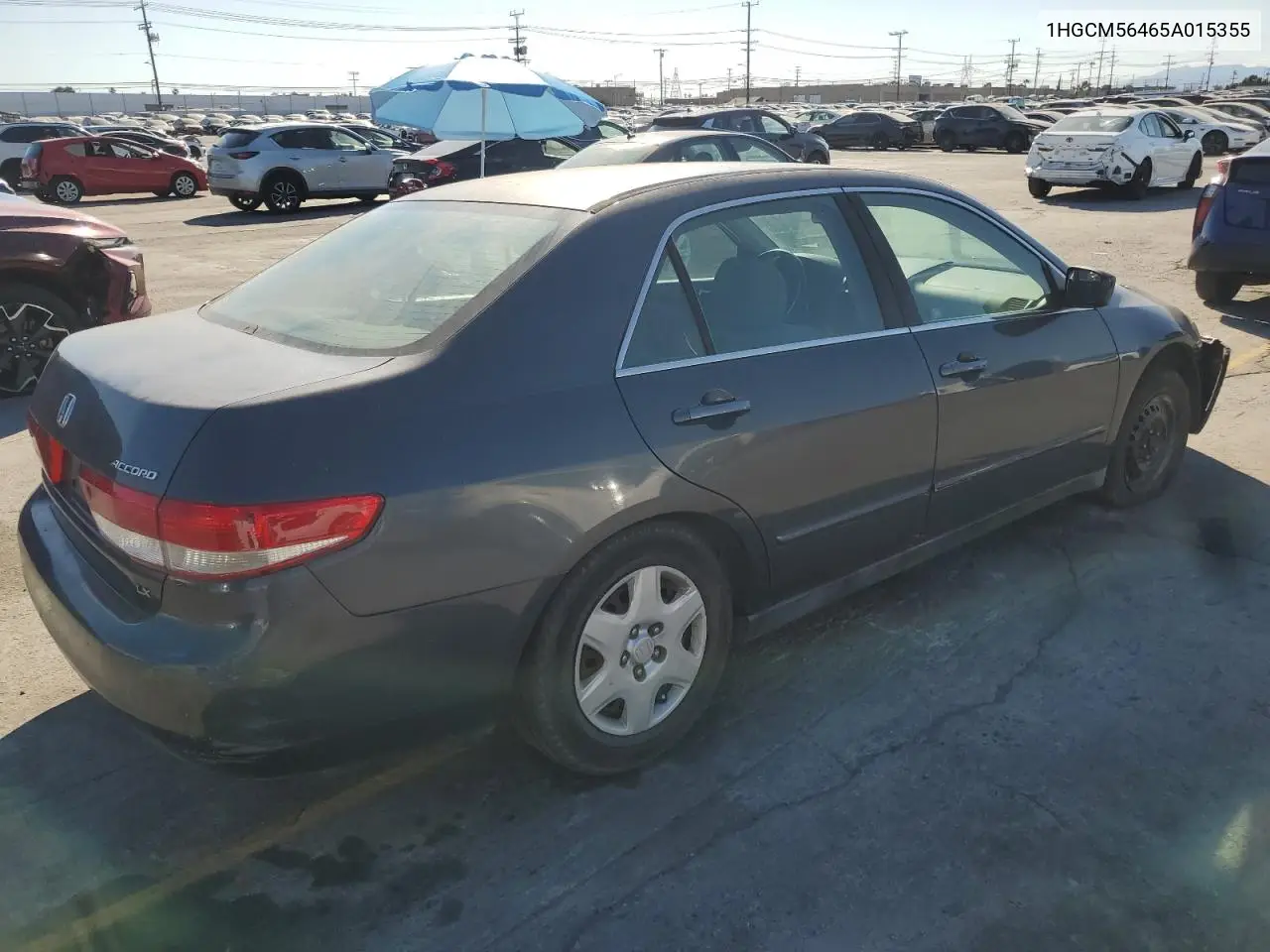 2005 Honda Accord Lx VIN: 1HGCM56465A015355 Lot: 48849255