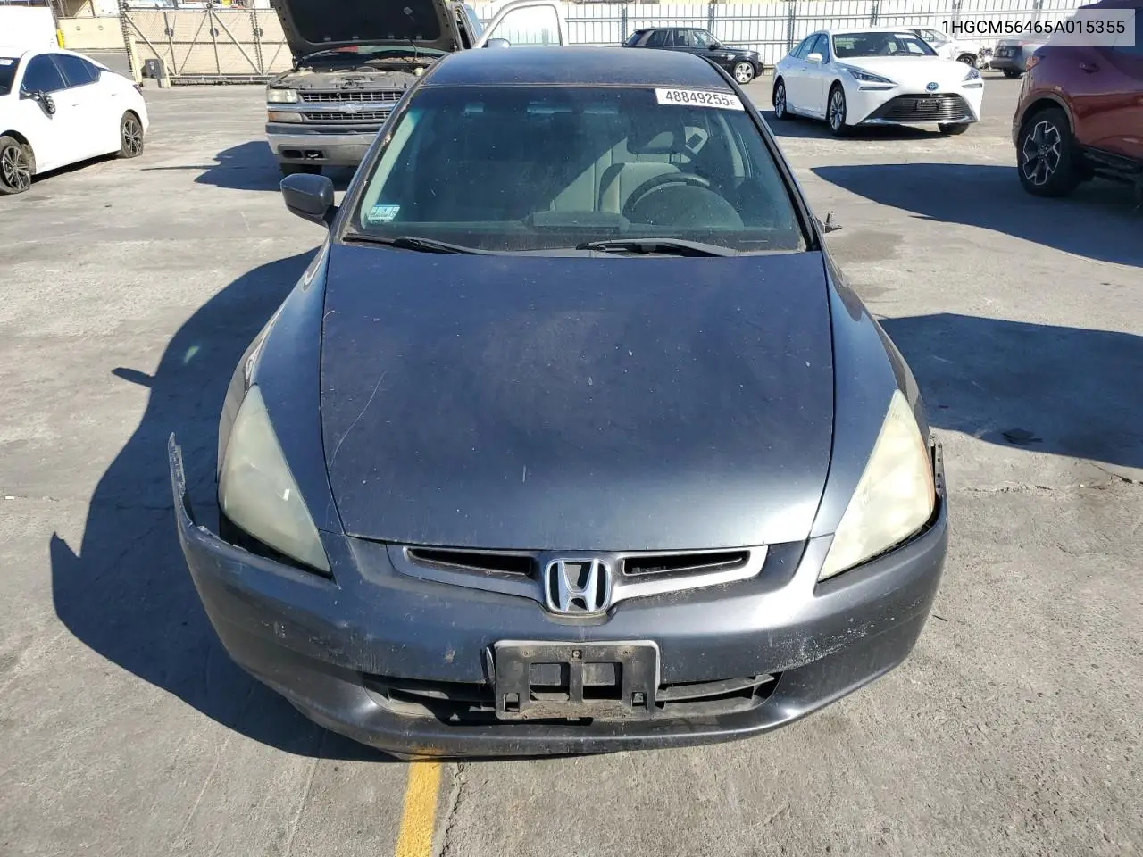 2005 Honda Accord Lx VIN: 1HGCM56465A015355 Lot: 48849255