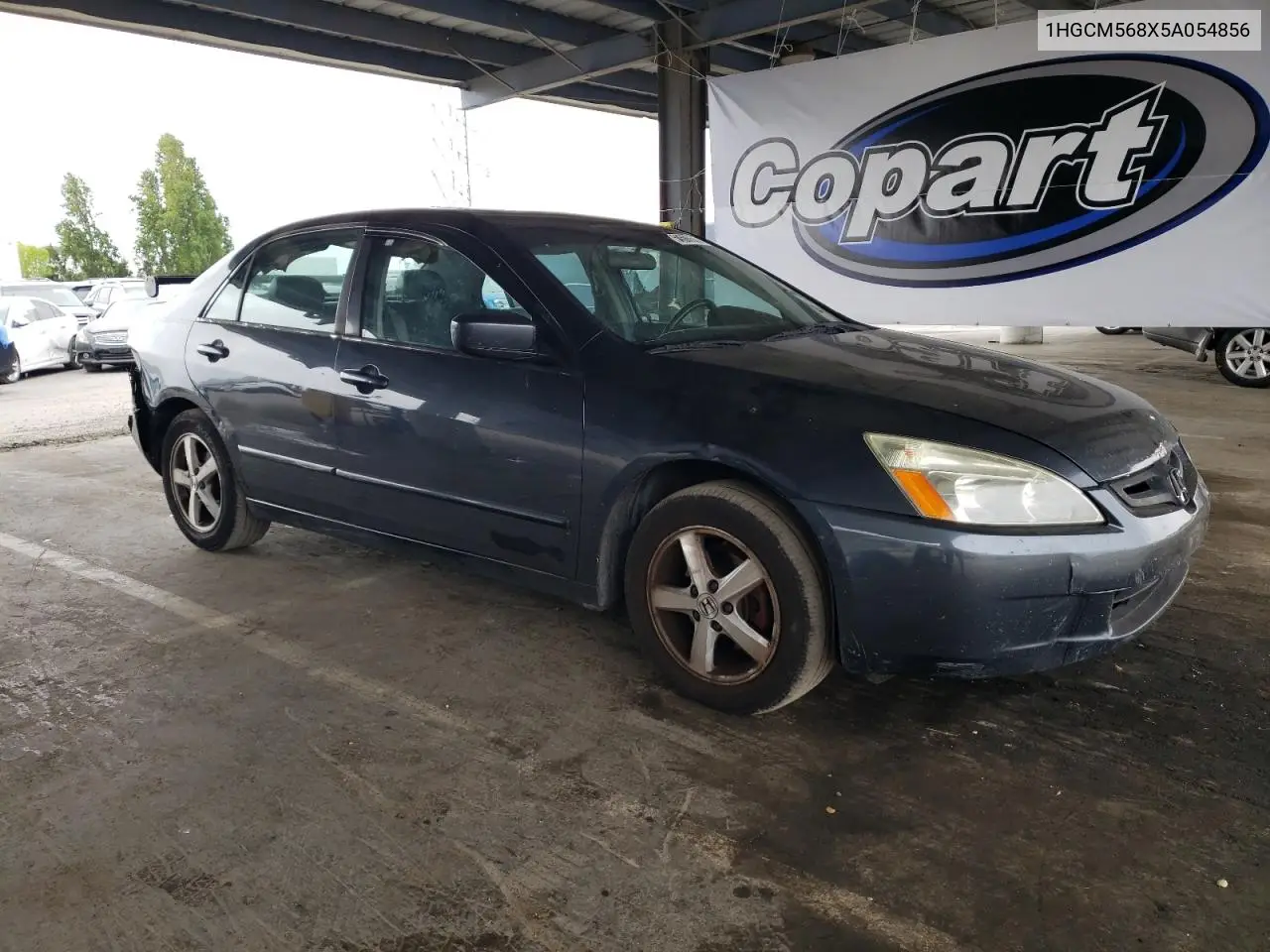 2005 Honda Accord Ex VIN: 1HGCM568X5A054856 Lot: 54598685