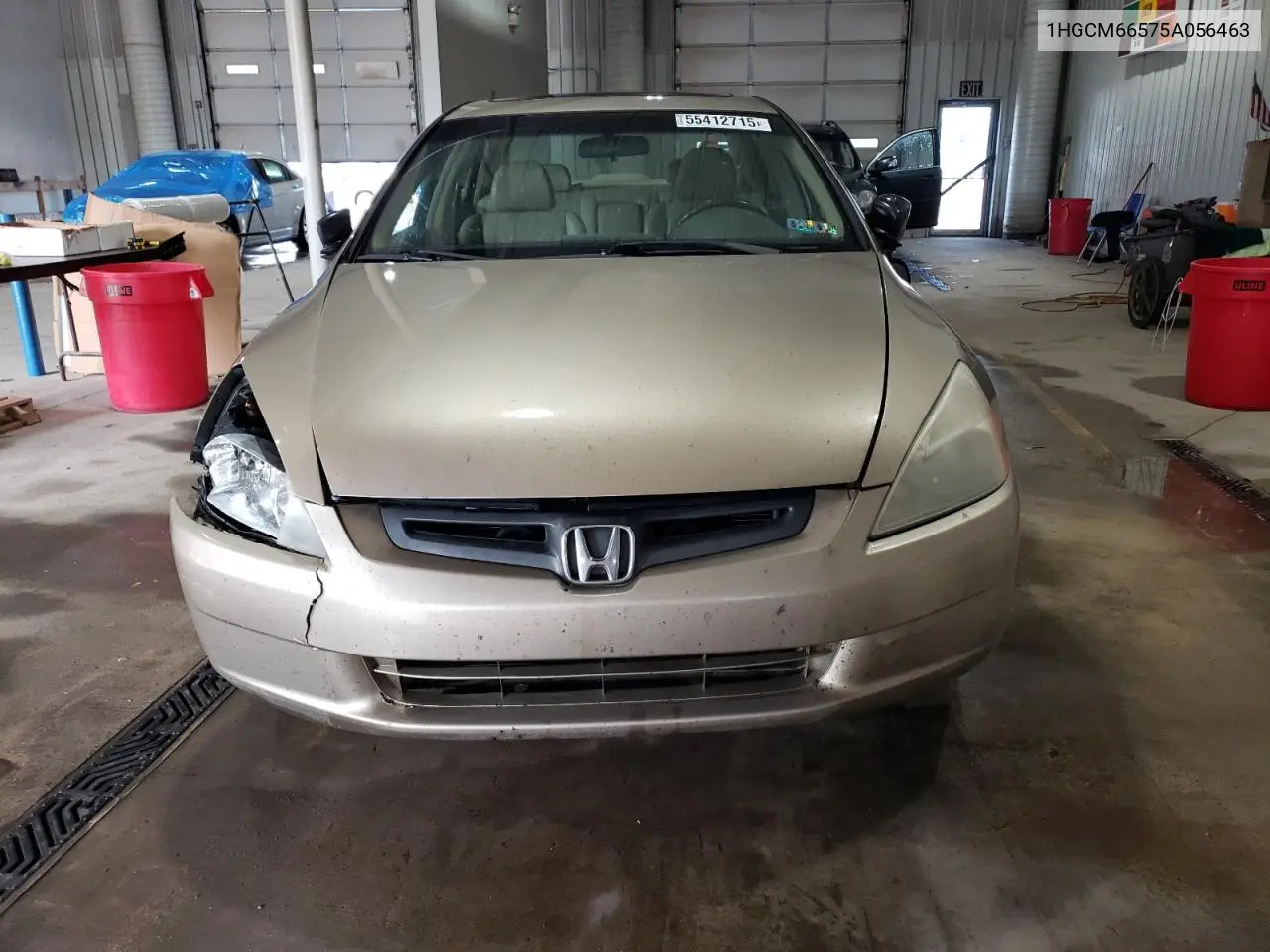 2005 Honda Accord Ex VIN: 1HGCM66575A056463 Lot: 55412715