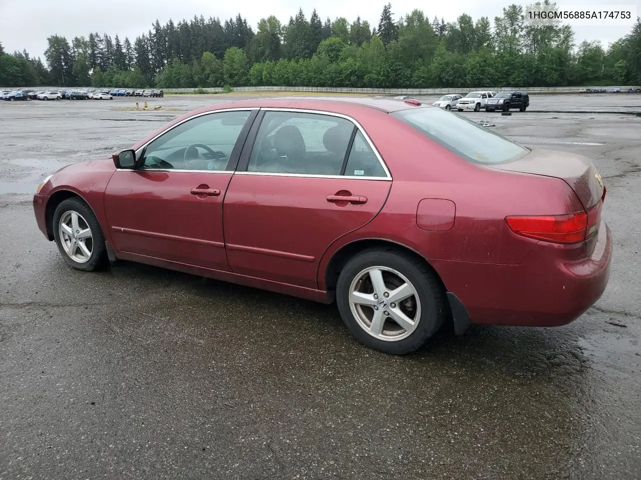 2005 Honda Accord Ex VIN: 1HGCM56885A174753 Lot: 56049635