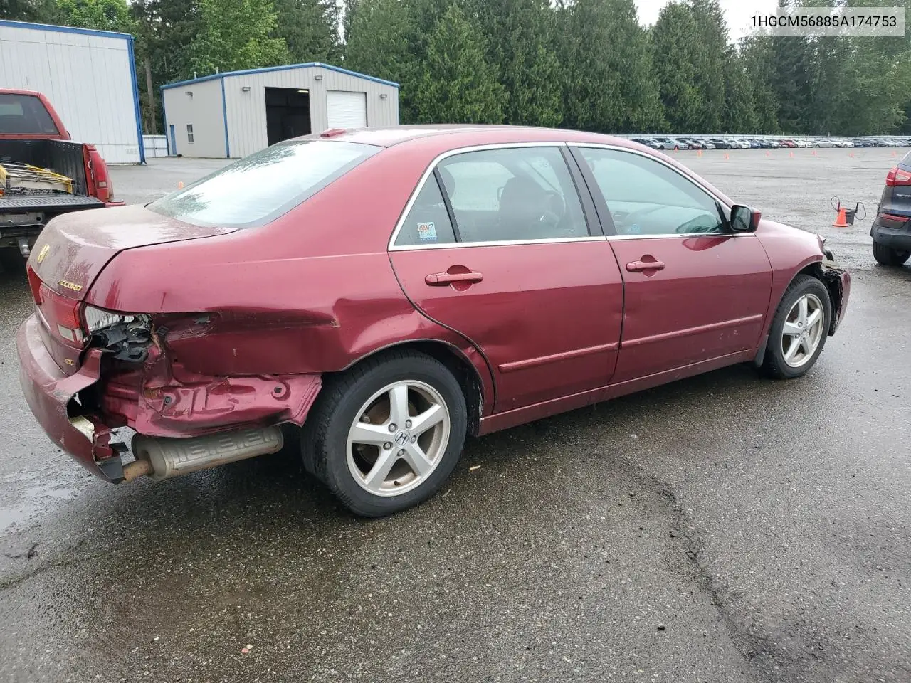 2005 Honda Accord Ex VIN: 1HGCM56885A174753 Lot: 56049635