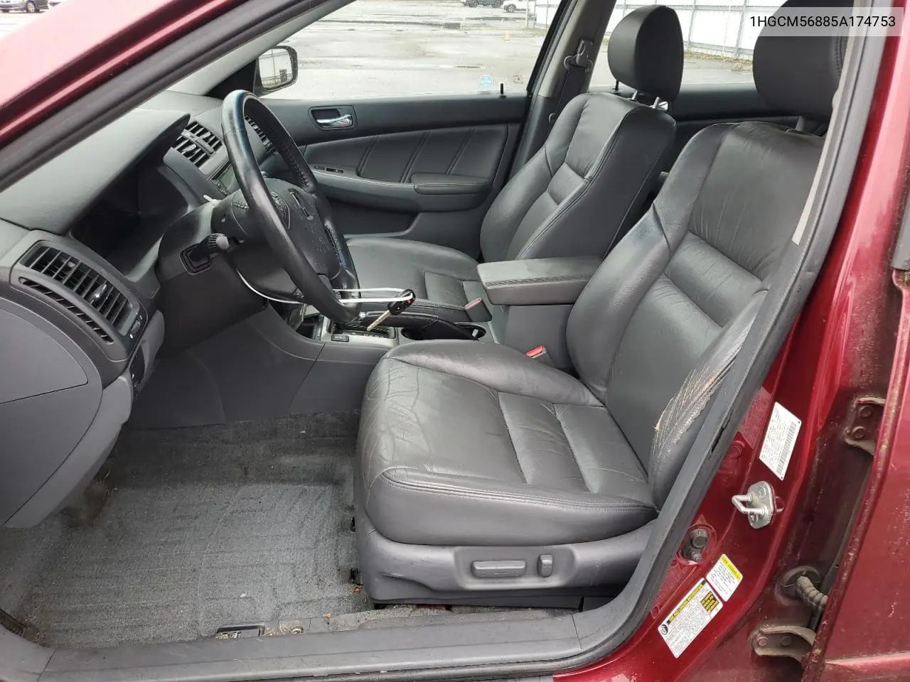 2005 Honda Accord Ex VIN: 1HGCM56885A174753 Lot: 56049635