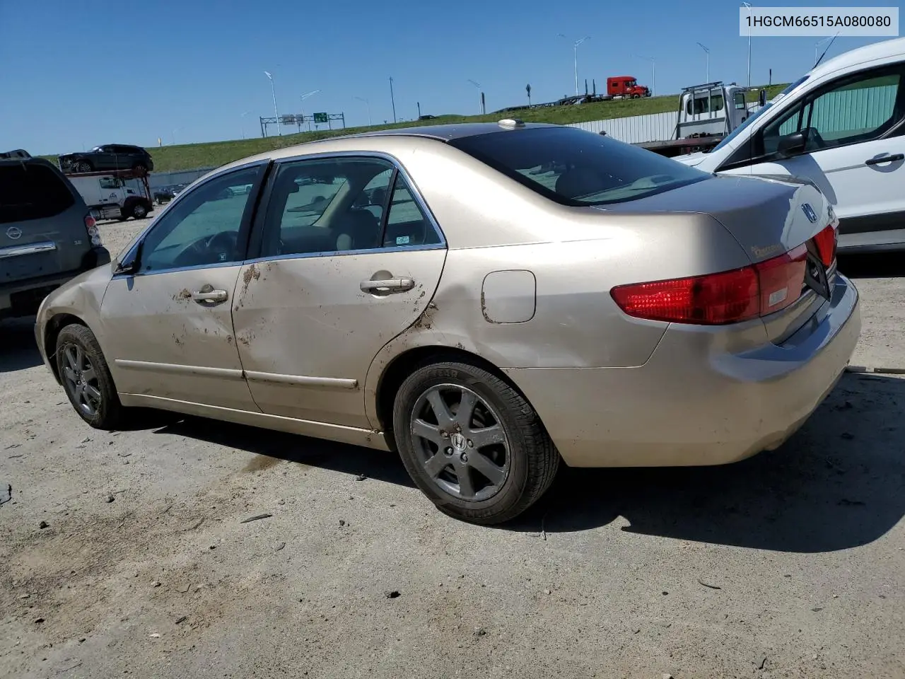 2005 Honda Accord Ex VIN: 1HGCM66515A080080 Lot: 56295635