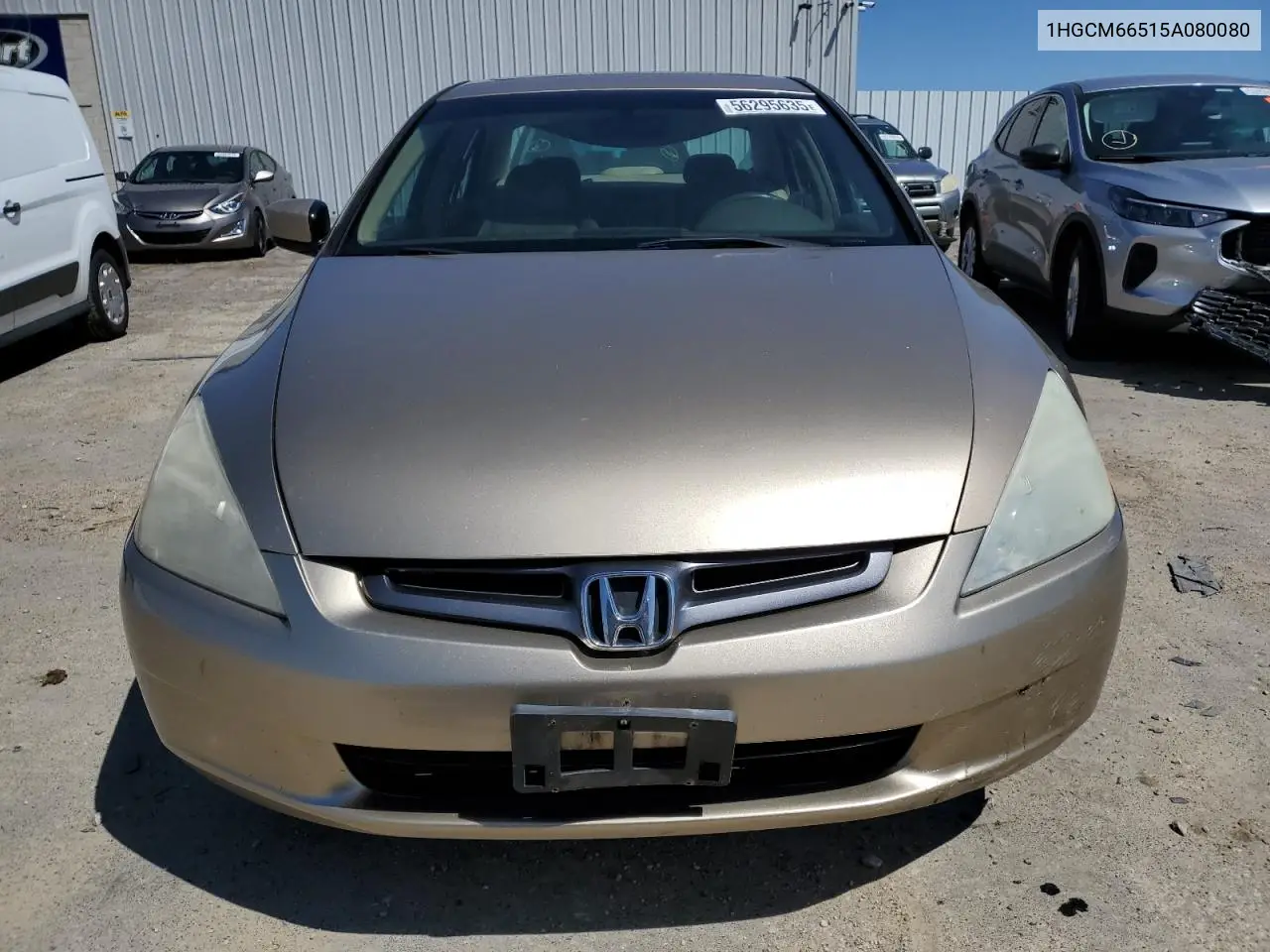 2005 Honda Accord Ex VIN: 1HGCM66515A080080 Lot: 56295635